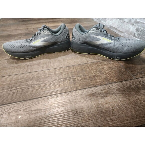 Brooks Mens Ghost 16 1104182E040 Gray Running Shoes Sneakers Size 11 2E - Picture 3 of 11